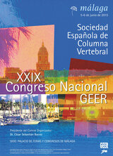 Cartel XXIX Congreso Nacional GEER